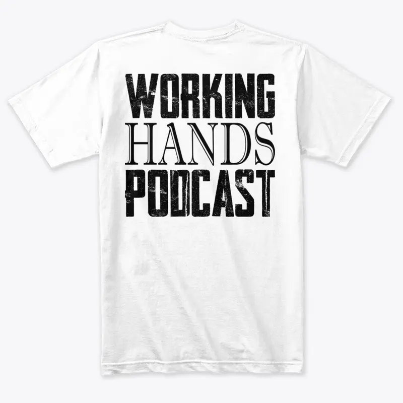 Working Hands Podcast Black Logo