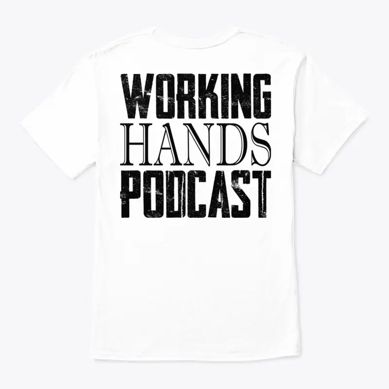 Working Hands Podcast Black Logo